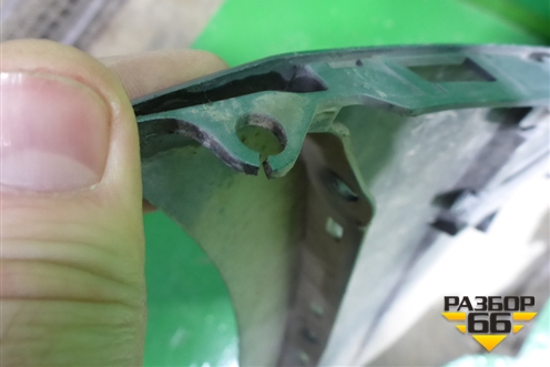 Бампер задний (под парктроник) (8K0807511F) для Audi A4 (В8) Allroad Quattro с 2009-2016г (А4)