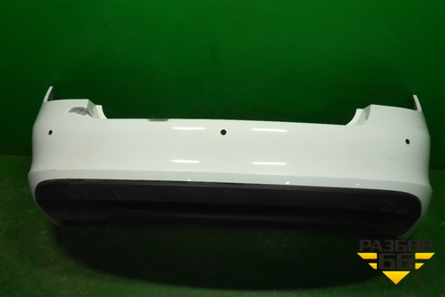 Бампер задний (под парктроник) (60U807421B) для Skoda Rapid с 2013г (Рапид)