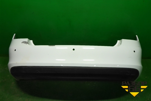 Бампер задний (под парктроник) (60U807421B) для Skoda Rapid с 2013г (Рапид)