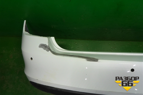 Бампер задний (под парктроник) (60U807421B) для Skoda Rapid с 2013г (Рапид)