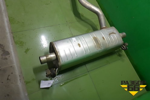 Глушитель задняя часть (4M0253601F) для Audi Q7 c 2015г (Ку 7)