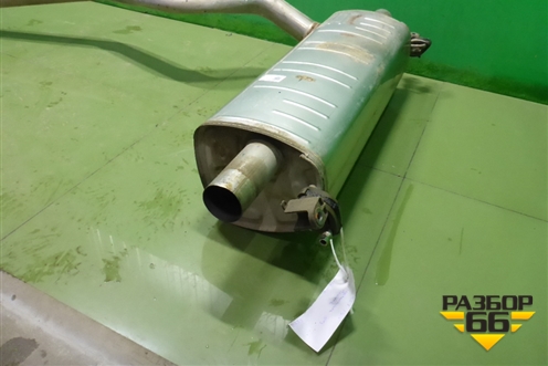 Глушитель задняя часть (4M0253601F) для Audi Q7 c 2015г (Ку 7)