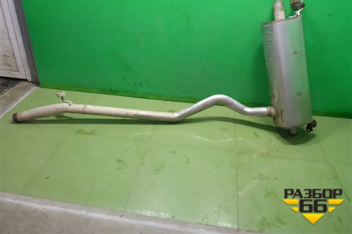 Глушитель задняя часть (4M0253601F) для Audi Q7 c 2015г (Ку 7)