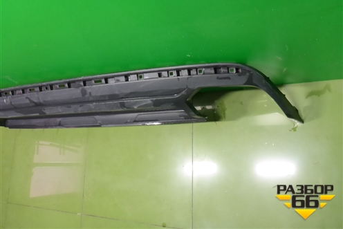 Юбка заднего бампера (до 2020г) для Volkswagen Tiguan с 2016г (Тигуан)