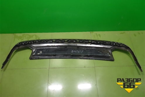 Юбка заднего бампера (до 2020г) для Volkswagen Tiguan с 2016г (Тигуан)