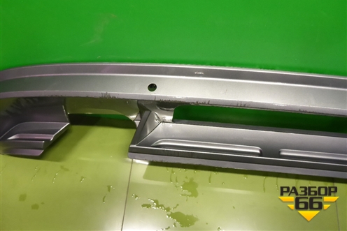 Юбка заднего бампера (до 2020г под парктроник) (5NA807568) для Volkswagen Tiguan с 2016г (Тигуан)