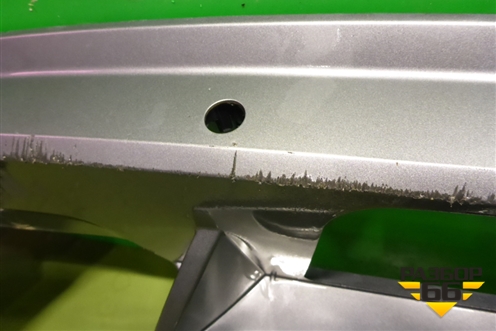 Юбка заднего бампера (до 2020г под парктроник) (5NA807568) для Volkswagen Tiguan с 2016г (Тигуан)