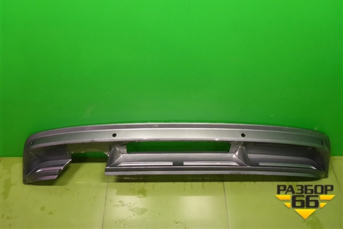 Юбка заднего бампера (до 2020г под парктроник) (5NA807568) для Volkswagen Tiguan с 2016г (Тигуан)