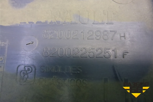 Обшивка стойки центральная левая (пассажирский кузов) (8200212987) для VAZ Largus/Ларгус с 2012-2024г