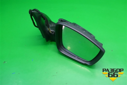 Зеркало правое электрическое (5 контактов) для Skoda Rapid с 2013г (Рапид)