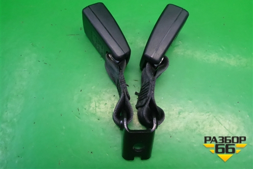 Замок ремня безопасности задний (60U857739QVZ) для Skoda Rapid с 2013г (Рапид)