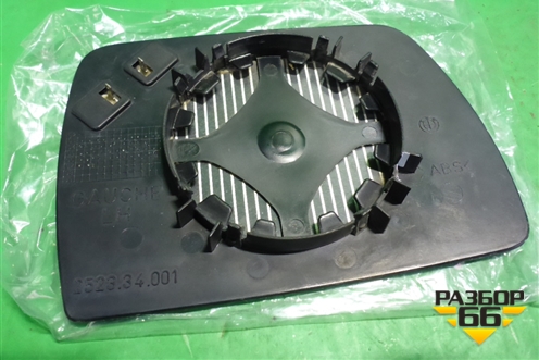 Стекло зеркала левого (новое) (51163404625) для BMW X3 E83 с 2004-2010г (Х3 Е83)