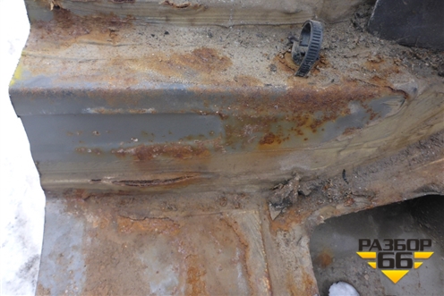 Лонжерон передний левый для Geely MK Cross с 2011-2016г (МК Кросс)