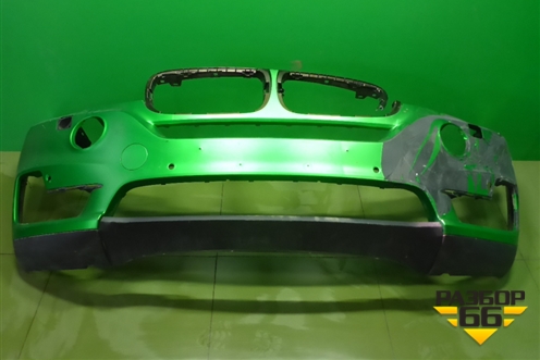 Бампер передний (под парктроник и омыватели) (51117294480) для BMW X5 F15 с 2013г (Х5 Ф15)