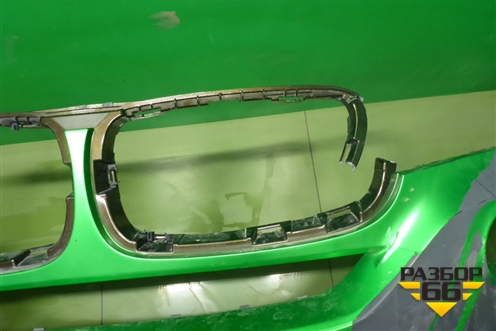 Бампер передний (под парктроник и омыватели) (51117294480) для BMW X5 F15 с 2013г (Х5 Ф15)