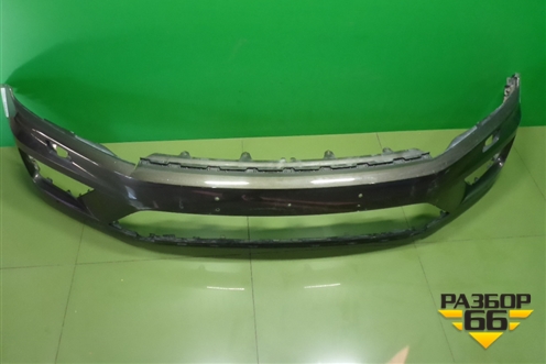 Бампер передний (после 2015г под парктроник и омыватели) (7P6807221D) для Volkswagen Touareg с 2010-2018г (Туарег)