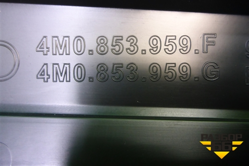 Накладка двери передней левой (новая) (4M0853959F) для Audi Q7 c 2015г (Ку 7)