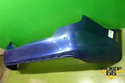 Бампер задний (под парктроник) (60U807421B) для Skoda Rapid с 2013г (Рапид)