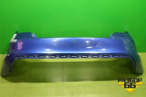 Бампер задний (под парктроник) (60U807421B) для Skoda Rapid с 2013г (Рапид)