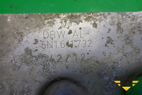 Защита топливных трубок (5N1611732) для Audi Q3 с 2011-2018г (Ку 3)