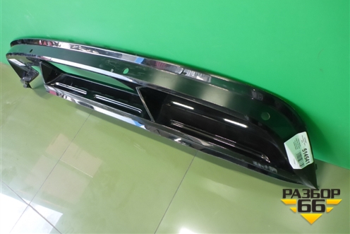 Юбка заднего бампера (до 2020г под парктроник) (5NA807568G) для Volkswagen Tiguan с 2016г (Тигуан)