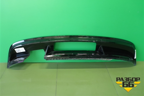 Юбка заднего бампера (до 2020г под парктроник) (5NA807568G) для Volkswagen Tiguan с 2016г (Тигуан)