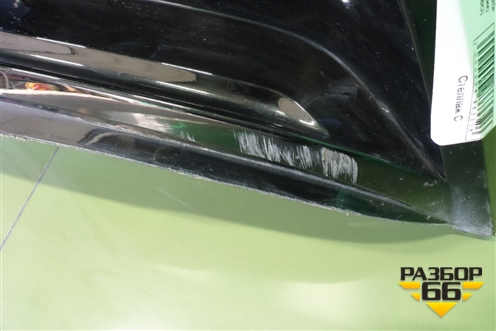 Юбка заднего бампера (до 2020г под парктроник) (5NA807568G) для Volkswagen Tiguan с 2016г (Тигуан)