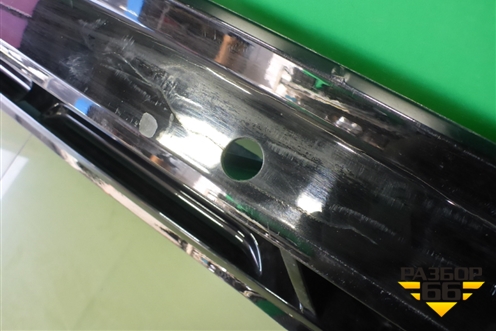 Юбка заднего бампера (до 2020г под парктроник) (5NA807568G) для Volkswagen Tiguan с 2016г (Тигуан)