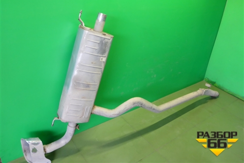 Глушитель задняя часть (4M0253611M) для Audi Q7 c 2015г (Ку 7)