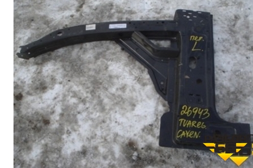 Кузовной элемент (внутренний усилитель левая часть) для Volkswagen Touareg c 2002-2010г (Туарег)