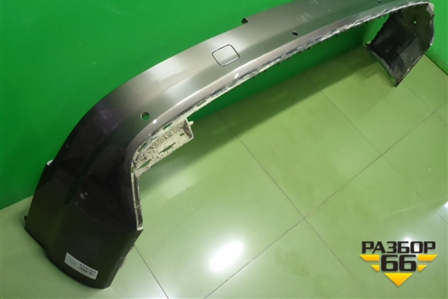 Бампер задний нижняя часть (до 2019г под парктроник) (4M0807527B) для Audi Q7 c 2015г (Ку 7)