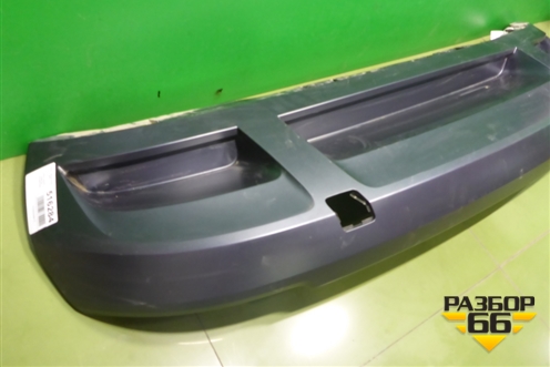 Юбка заднего бампера (57A807835) для Skoda Karoq с 2017г (Карок)