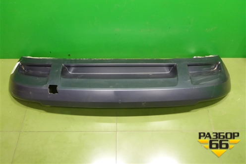 Юбка заднего бампера (57A807835) для Skoda Karoq с 2017г (Карок)