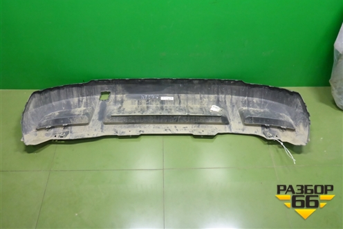 Юбка заднего бампера (57A807835) для Skoda Karoq с 2017г (Карок)