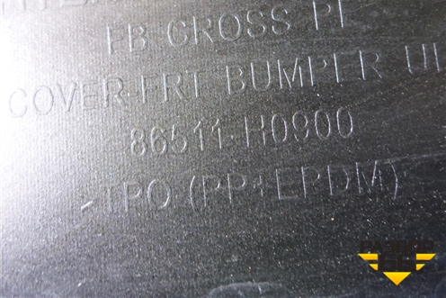 Бампер передний (после 2020г X-Line) (86511H0900) для Kia Rio с 2017г (Рио 4)