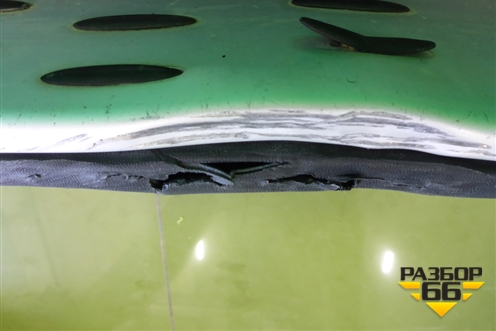 Подножка правая (A1666980525) для Mercedes Benz GL-Klass X166 с 2012г (ГЛ)