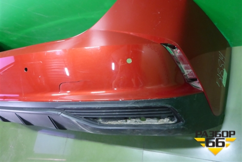 Бампер задний (после 2020г под парктроник) (86611H5500) для Hyundai Solaris с 2017г (Солярис)