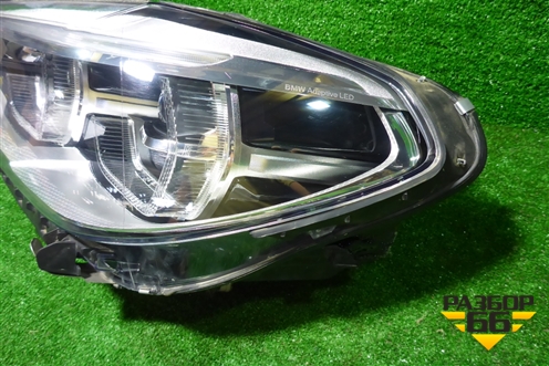 Фара левая (Full Led без блоков адаптивная) (873965302) для BMW X4 G02 с 2018г (Х4 Г02)
