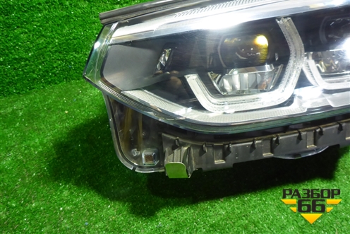 Фара левая (Full Led без блоков адаптивная) (873965302) для BMW X4 G02 с 2018г (Х4 Г02)