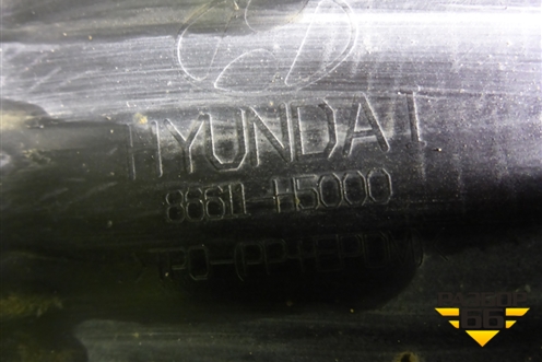 Бампер задний (до 2020г) (86611H5000) для Hyundai Solaris с 2017г (Солярис)