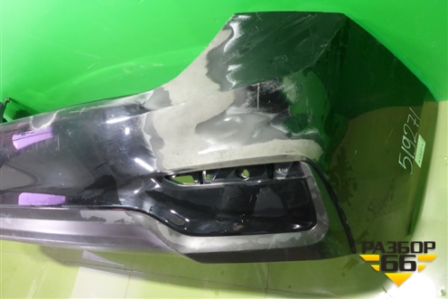 Бампер задний (до 2020г) (86611H5000) для Hyundai Solaris с 2017г (Солярис)