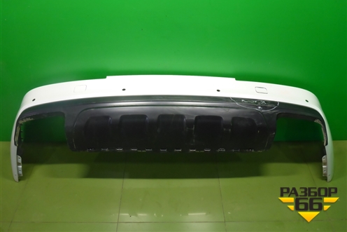 Бампер задний нижняя часть (до 2019г под парктроник) (4M0807527B) для Audi Q7 c 2015г (Ку 7)