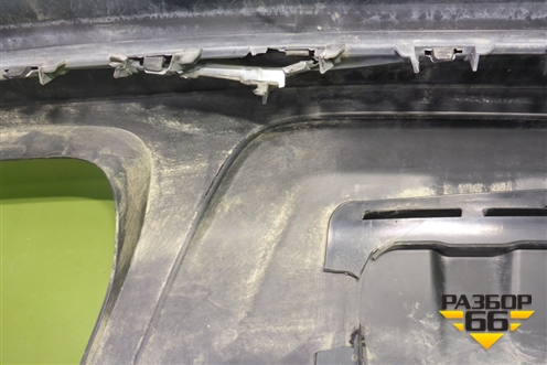 Бампер задний нижняя часть (до 2019г под парктроник) (4M0807527B) для Audi Q7 c 2015г (Ку 7)