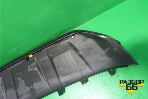 Накладка переднего бампера (4M0807733D) для Audi Q7 c 2015г (Ку 7)