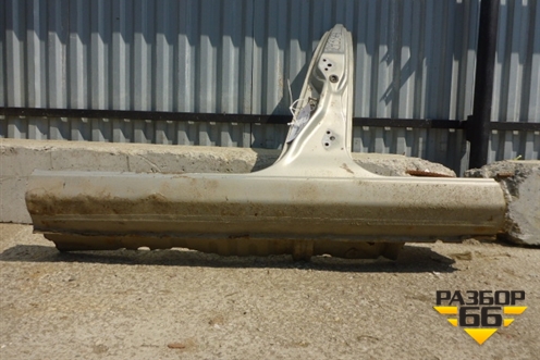 Порог со стойкой левый для Chevrolet Lanos с 2004г (Ланос)