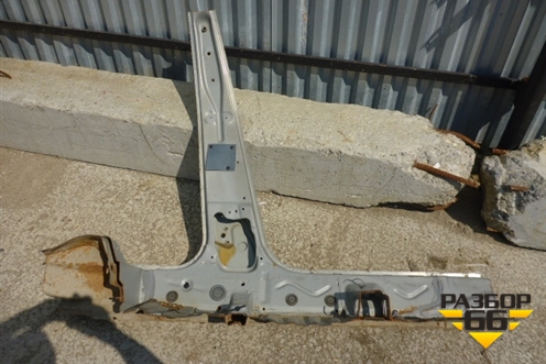 Порог со стойкой левый для Chevrolet Lanos с 2004г (Ланос)