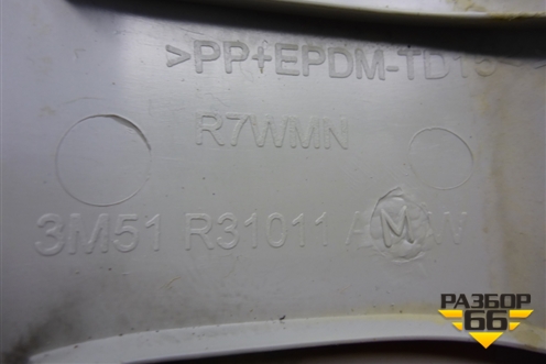 Обшивка стойки задняя верхняя левая (передняя) (3M51R31011) для Ford C-MAX с 2003-2010г (ЦМакс 1)