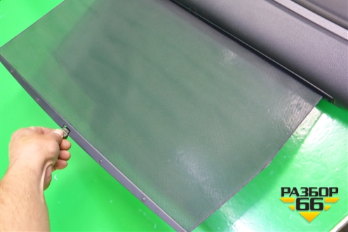 Обшивка двери задней левой под электрику (после 2007г) (7M51R27407F) для Ford C-MAX с 2003-2010г (ЦМакс 1)