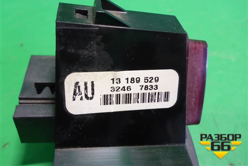 Модуль кнопок (с аварийной сигнализацией и центрального замка) (13189529) для Opel Corsa D с 2006-2014г (Корса Д)