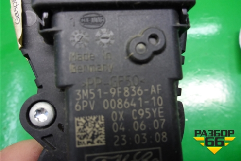 Педаль газа электронная (3M519F836AF) для Ford C-MAX с 2003-2010г (ЦМакс 1)